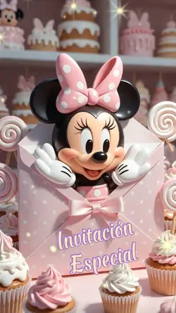 Invitacion minnie