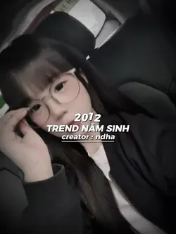 Trend năm sinh 2012