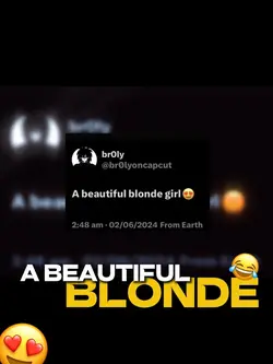 Beautiful blonde👱‍♀️