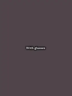 with glasses