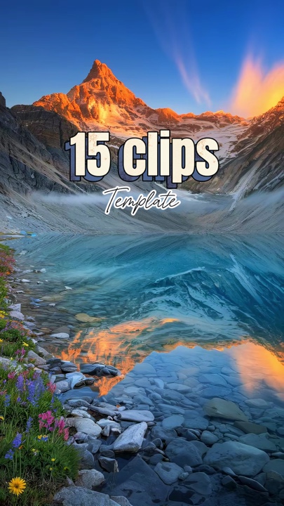 capcut template cover