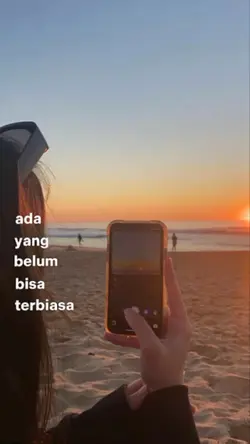 belum bisa terbiasa 