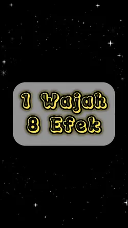 1 Wajah 8 Efek