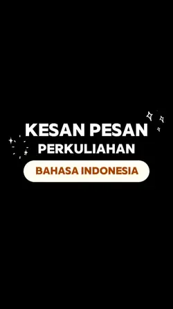 Intro kesan pesan