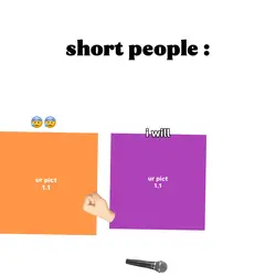tall ppl vs short pp