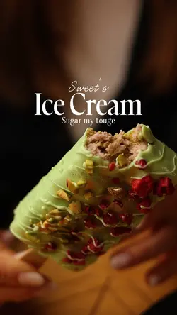 Sweet ice cream