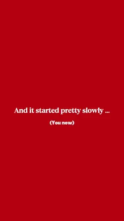 pretty slowly