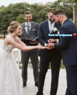 Le mariage… ❤️