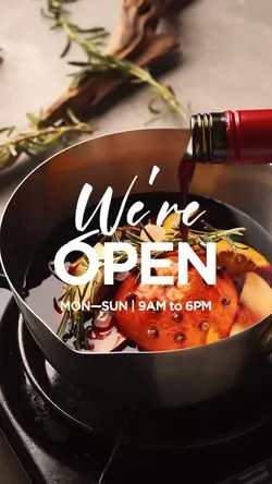 We Are Open