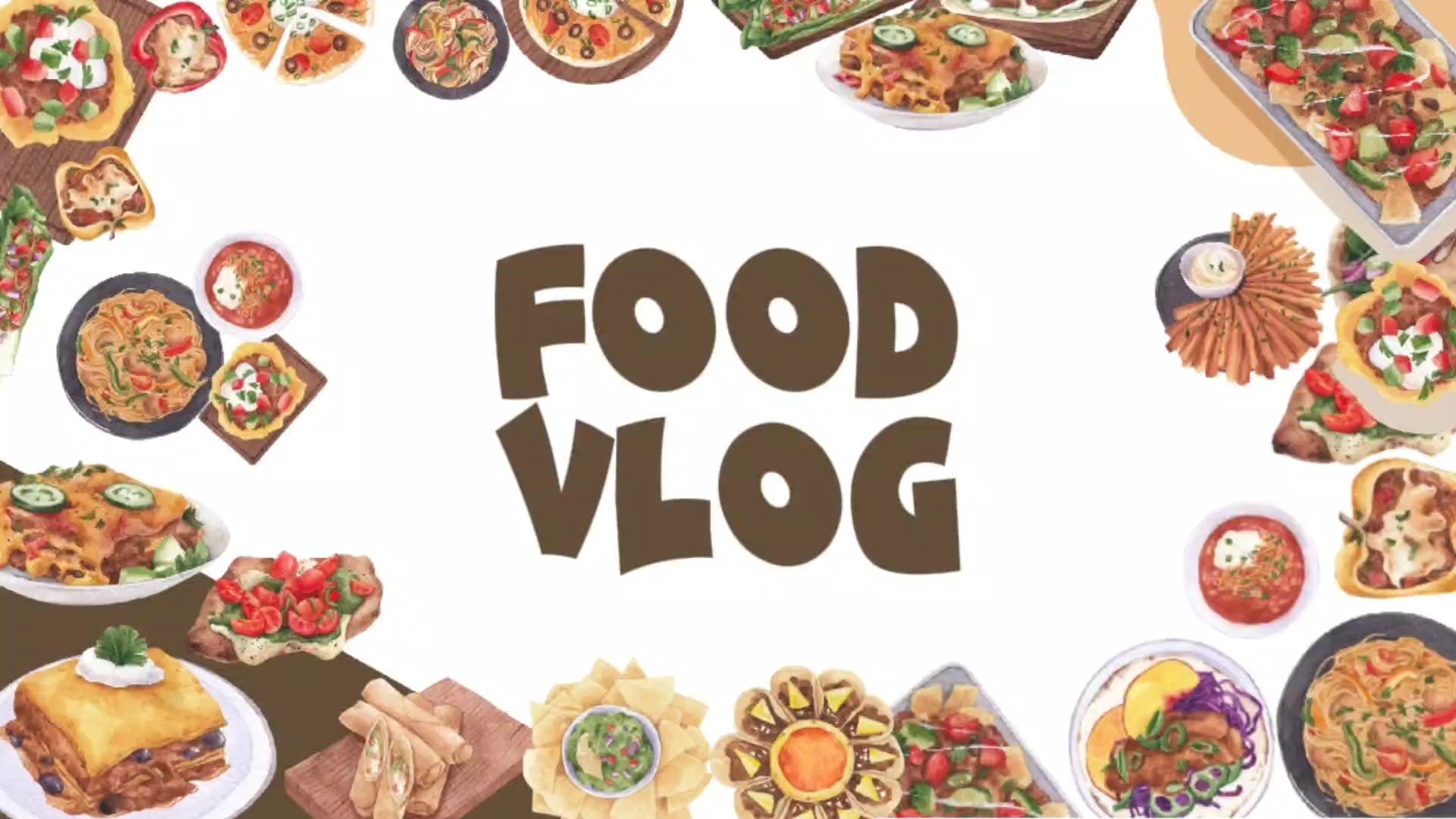 youtube food intro video template - Pippit