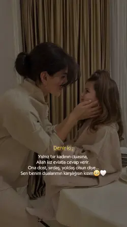Anne Kız Şablonu.