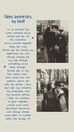 happy anniversary