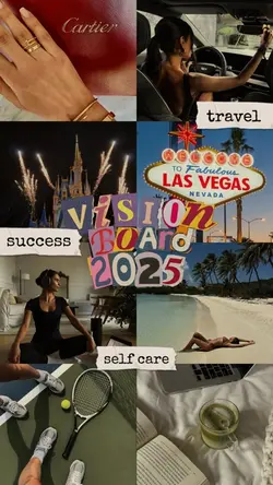 vision board 2025🩵