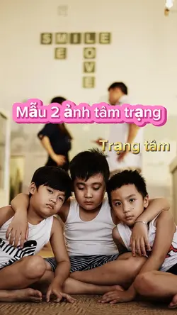 Mẫu 2 ảnh tâm trạng 