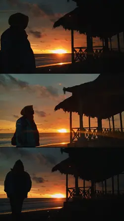 3 foto senja