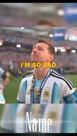 World cups over :(