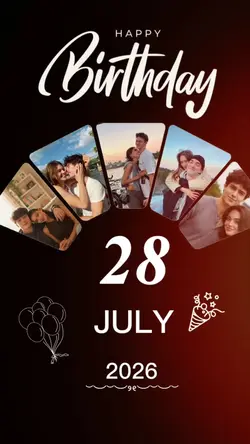 Birthday 28 July