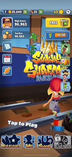 Subway surfers‼️