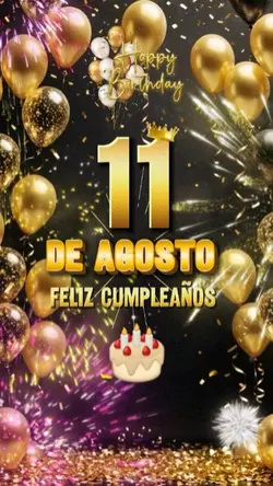 HBD 11 D AGOSTO 2026