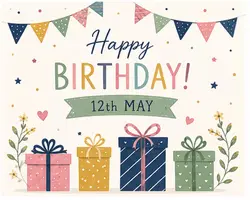 12th may birthday