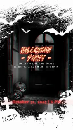 Halloween invitation