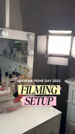 Filming setup💗📸