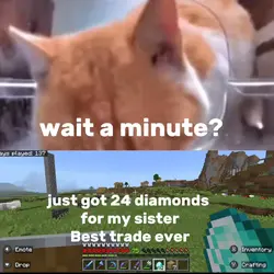wait a minute?