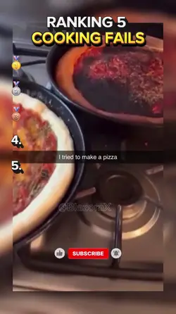 Ranked cooking fails