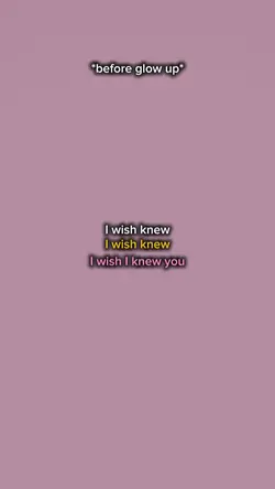 Iwishiknewyouwanted
