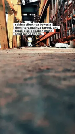 saking sibuknya kerj