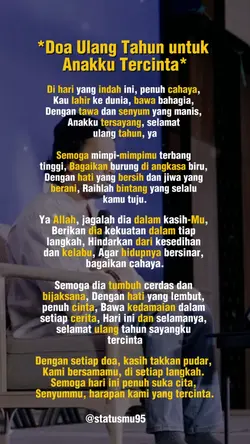 Doa ulang tahun