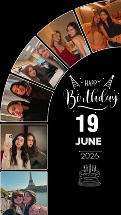 Birthday 19 June