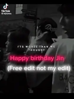 Jin day!! Free edit