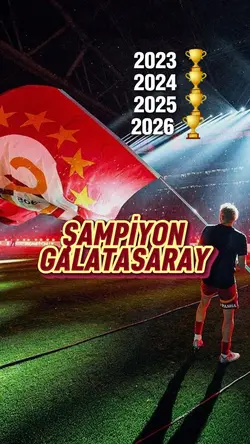 Şampiyon Galatasaray