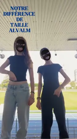 différence de taille