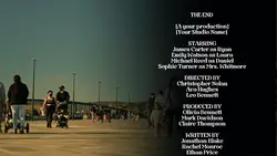 END CREDITS FILM 