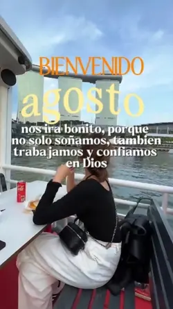 bienvenido agosto 