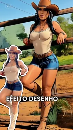 EFEITO DESENHO 3D 