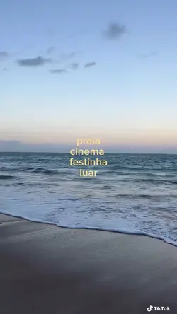 praia, cinema…