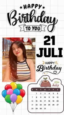 21 Juli Ultah