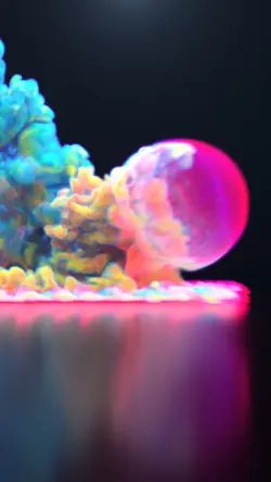 Colored smoke