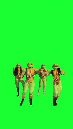 ninja turtles dance
