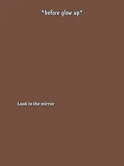 Look in the mirror
