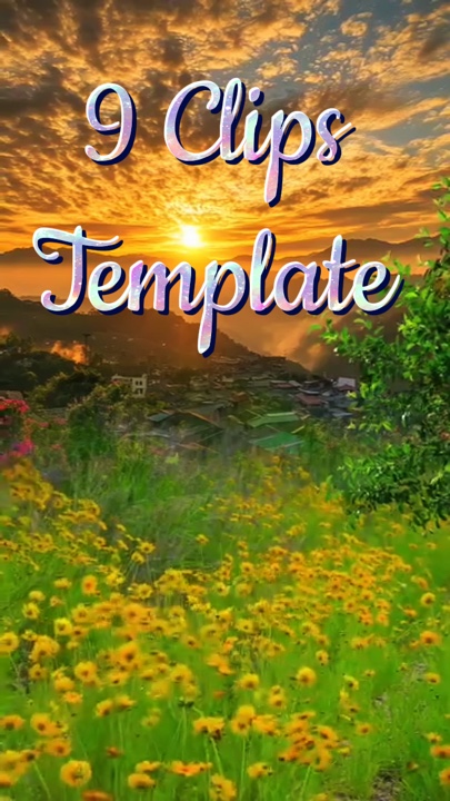 capcut template cover