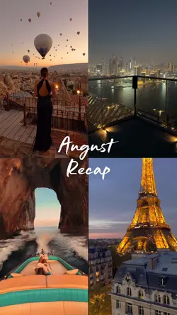 August recap ☀️