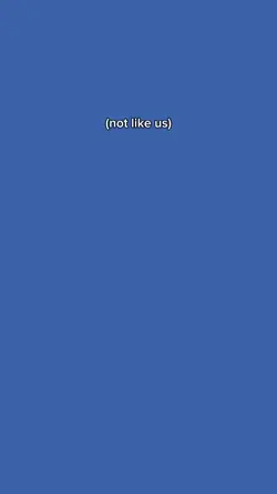 Not like us