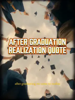 After Graduating