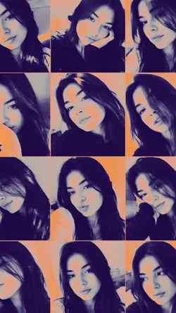 Selfie in ritmo: dalla griglia B/N al colore