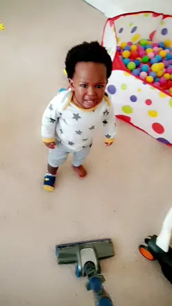 Baby reaction 