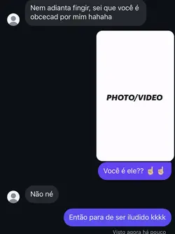 Você é ele?? 